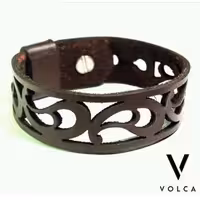 دستبند چرم طبیعی دست دوز (چرم گاوی)