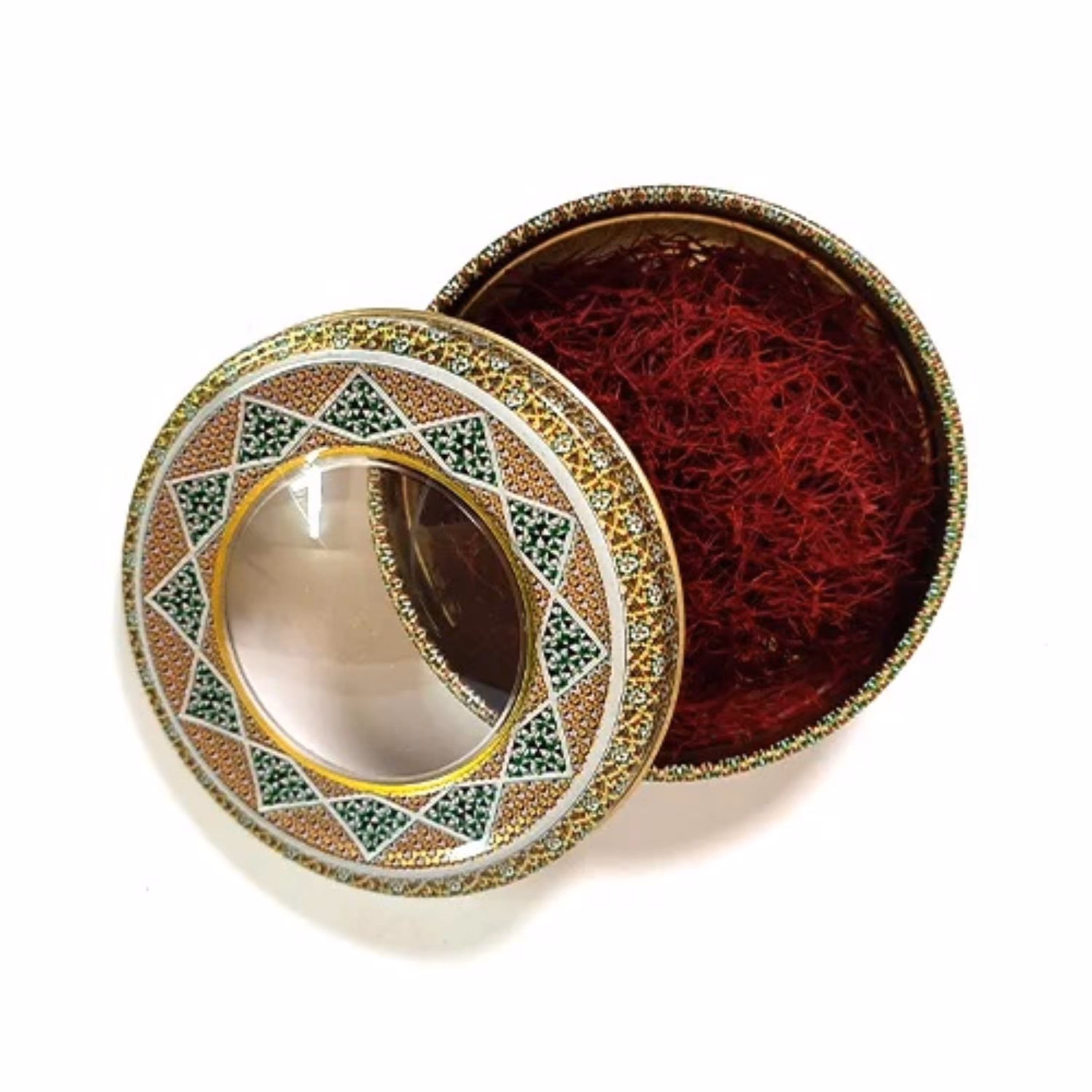 زعفران نگین مرغوب بسته بندی 1 مثقالی قوطی