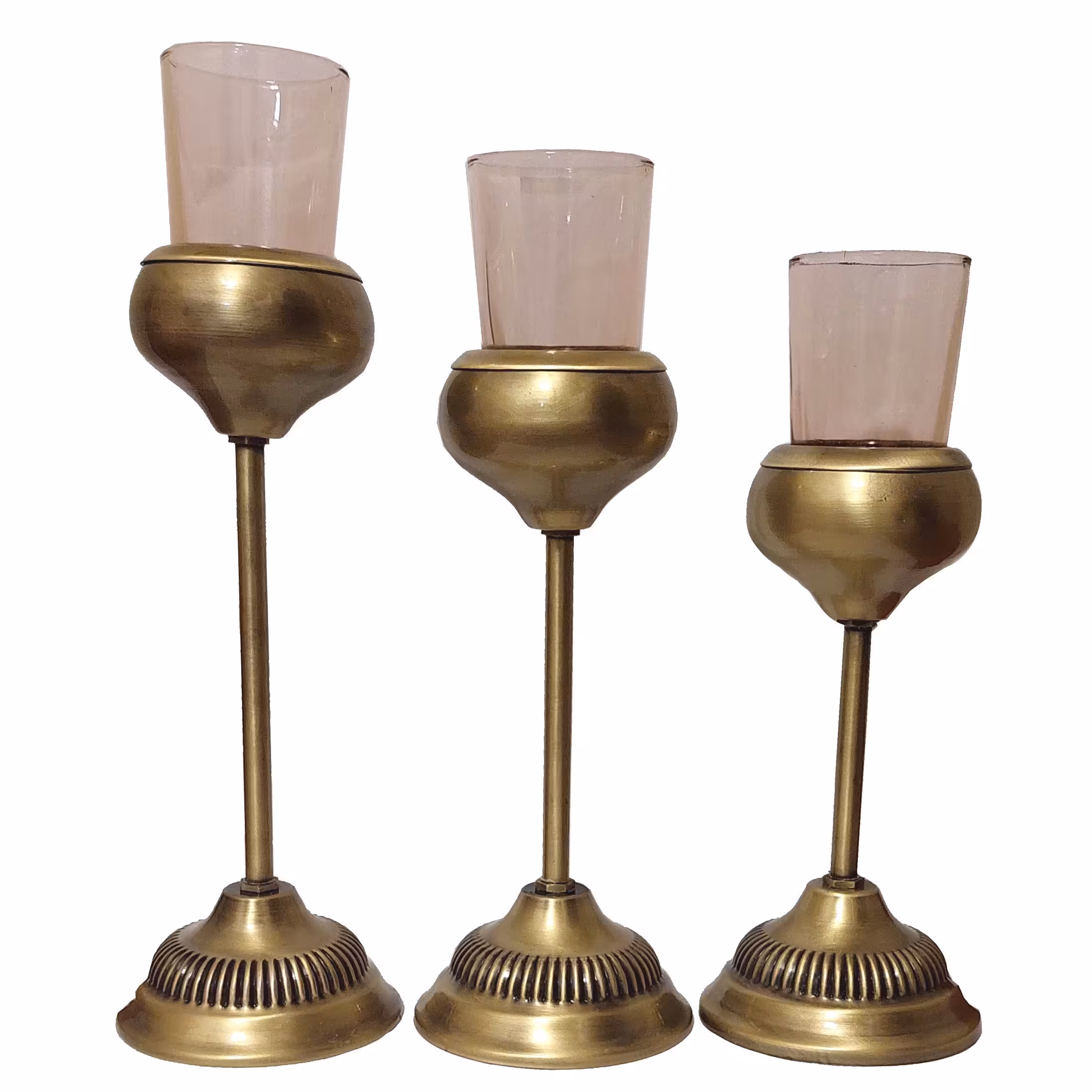 شمعدان مدل زمرد 3 عددی