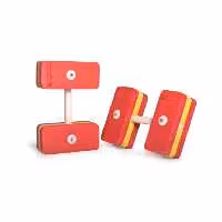 دمبل آبی سنگین هیدروجیم HG030 (جفت)