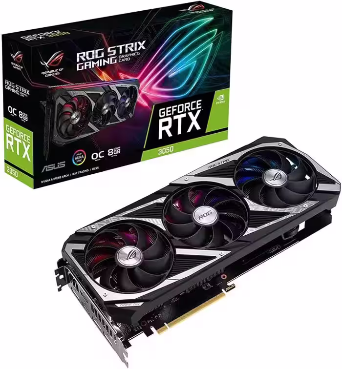 کارت گرافیک ایسوس ROG Strix GeForce RTX 3050 8GB