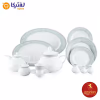سرویس ورونا فیروزه ای چینی زرین شهرزاد 12 نفره 108 پارچه