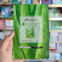 ماسک ورقه ای صورت مرطوب کننده آلوئه ورا seomou لیاناشاپ 30 گرم