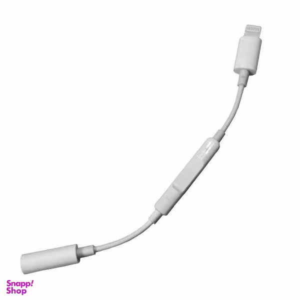 کابل تبدیل لایتنینگ به جک 3.5 میلی متری دبلیو یو دبلیو (WUW) مدل WUW-X87 طول 0.1 متر