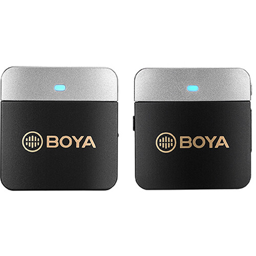 میکروفون بویا مدل BOYA BY-M1V2 2-Person Wireless Microphone System for Cameras and Smartphones
