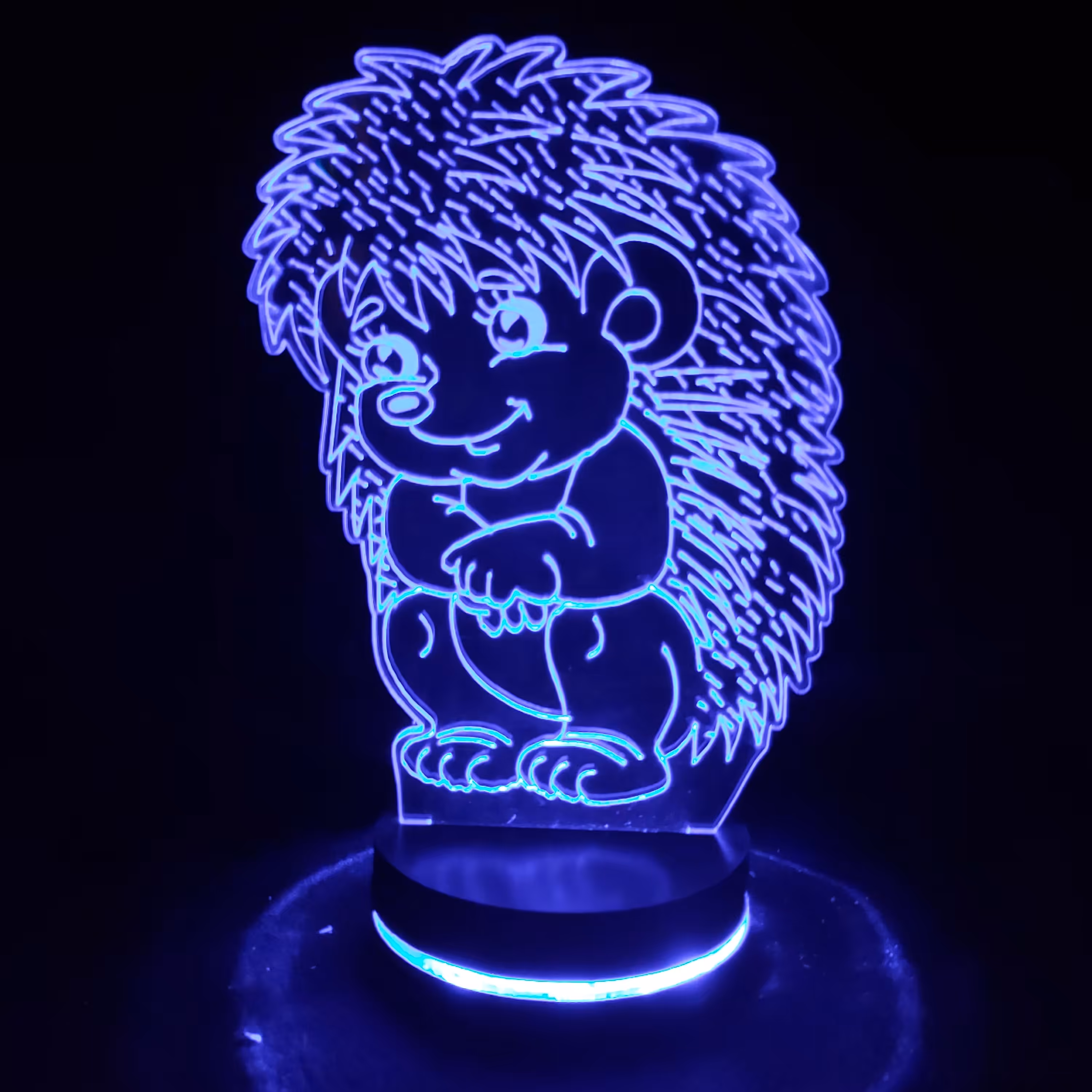 بالبینگ آباژور شبخواب چراغ خواب سه بعدی  طرح جوجه تیغی