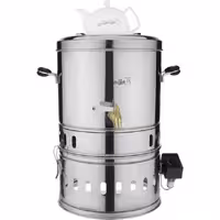 سماور  گازی دنیای استیل مدل gb20 گنجایش 20 لیتر ( ترموکوپل دار  )