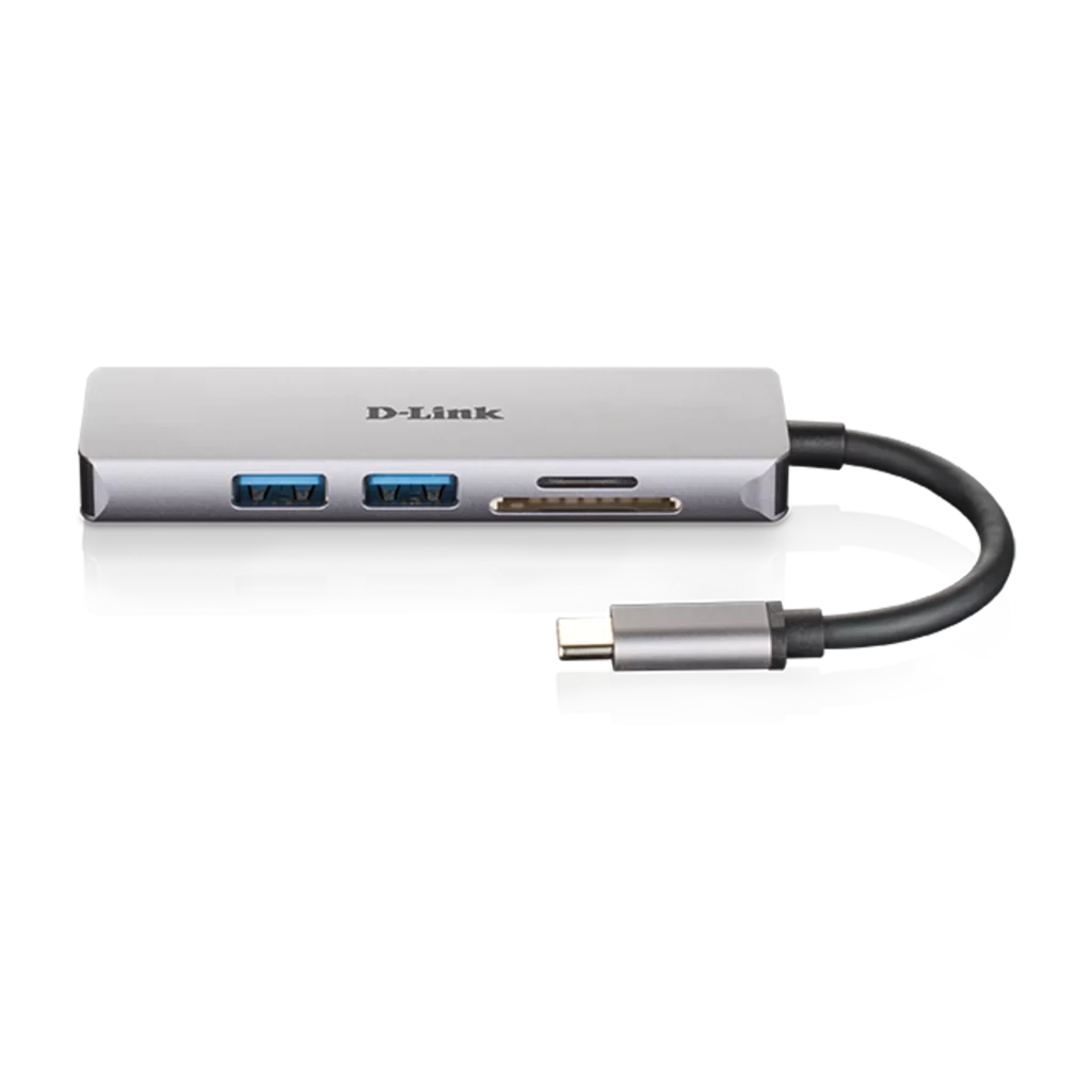 قیمت و خرید هاب USB-C دی لینک 5 پورت مدل DUB-M530