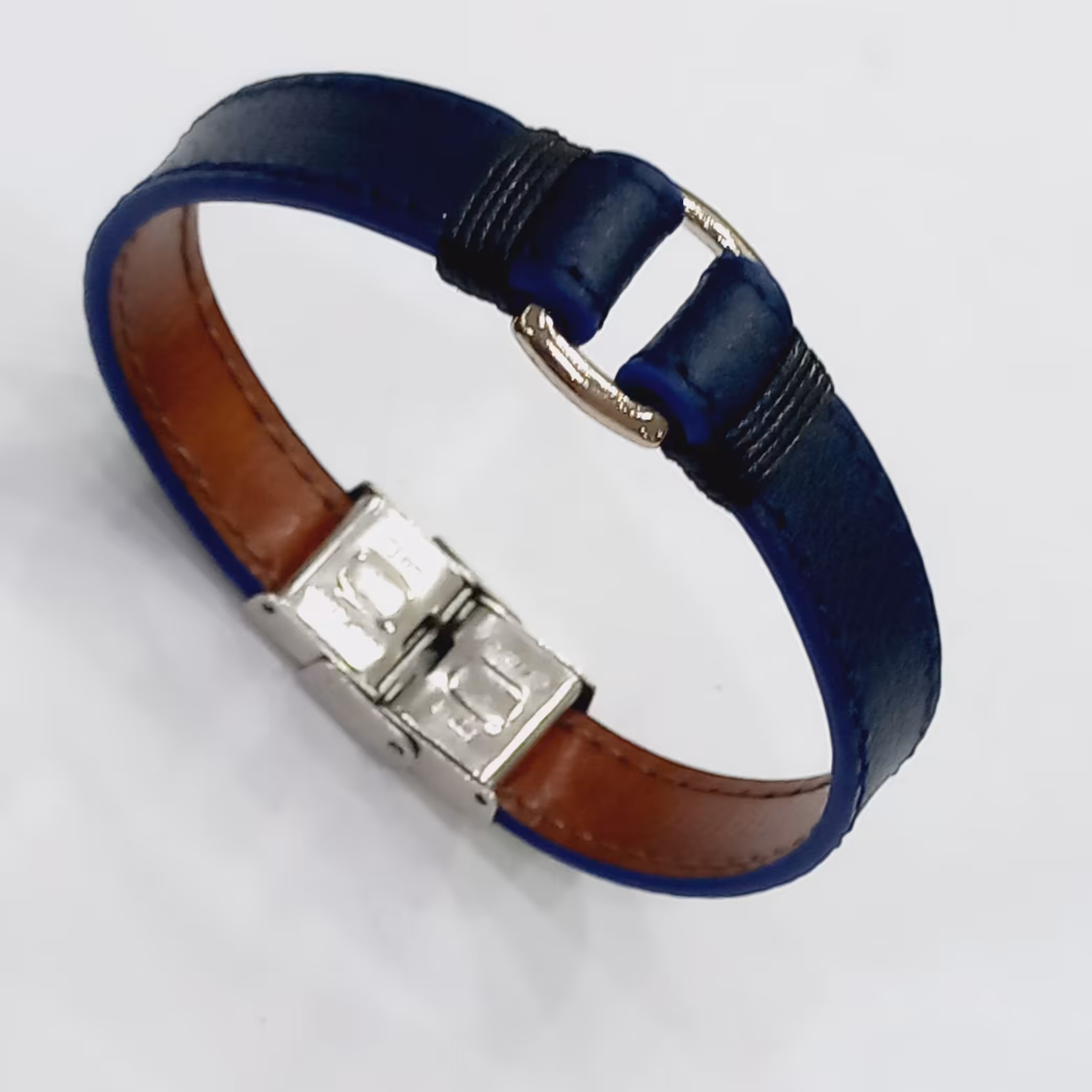 دستبند چرم طبیعی گاوی ترک مدلK32 