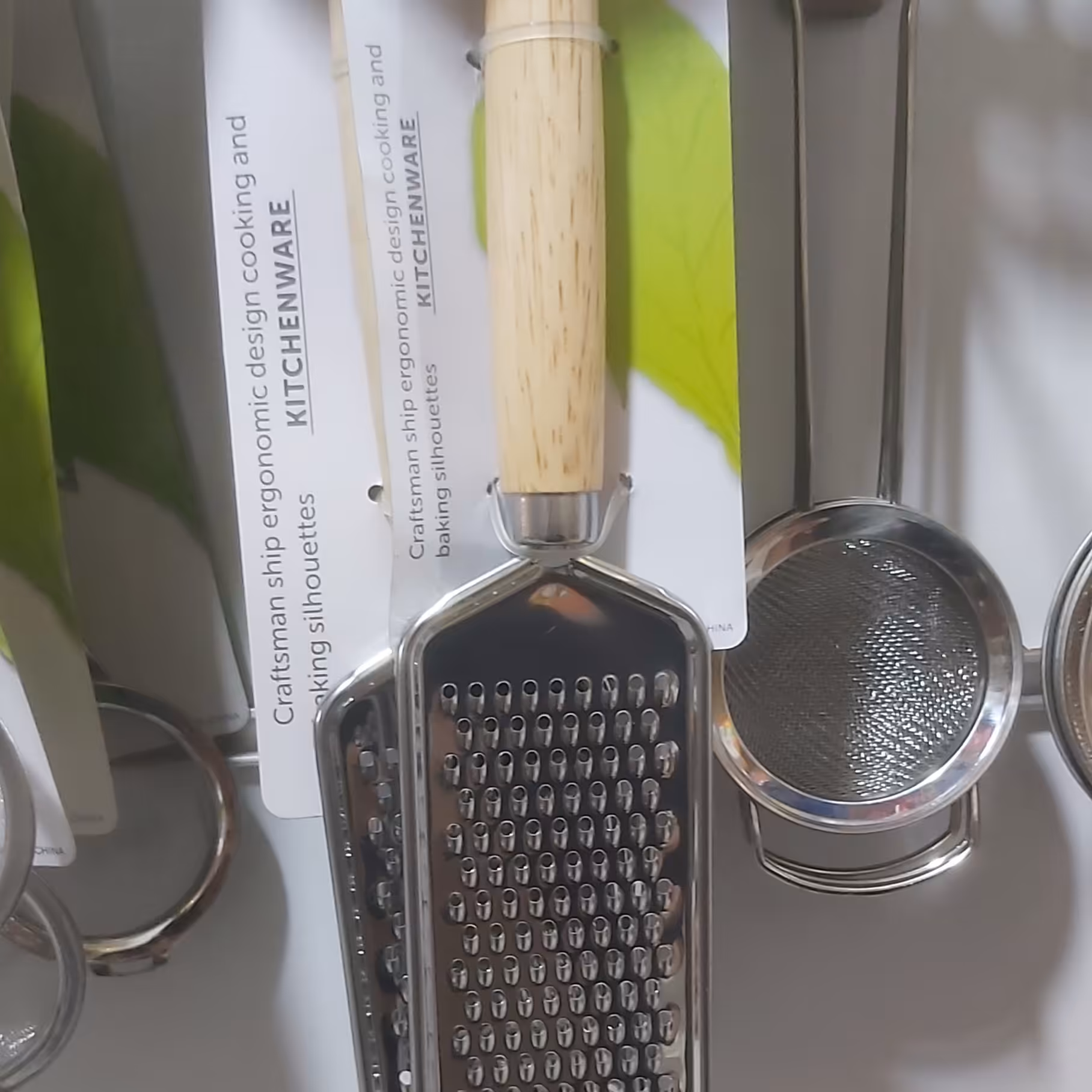 رنده استیل دسته چوب 