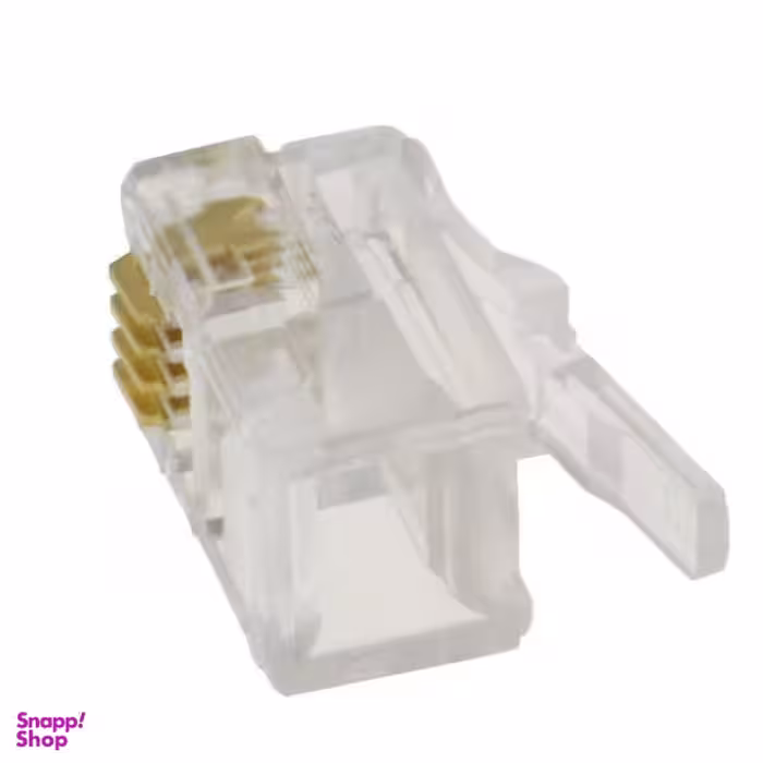 سوکت تلفن RJ11 مدل G105 بسته 30 عددی