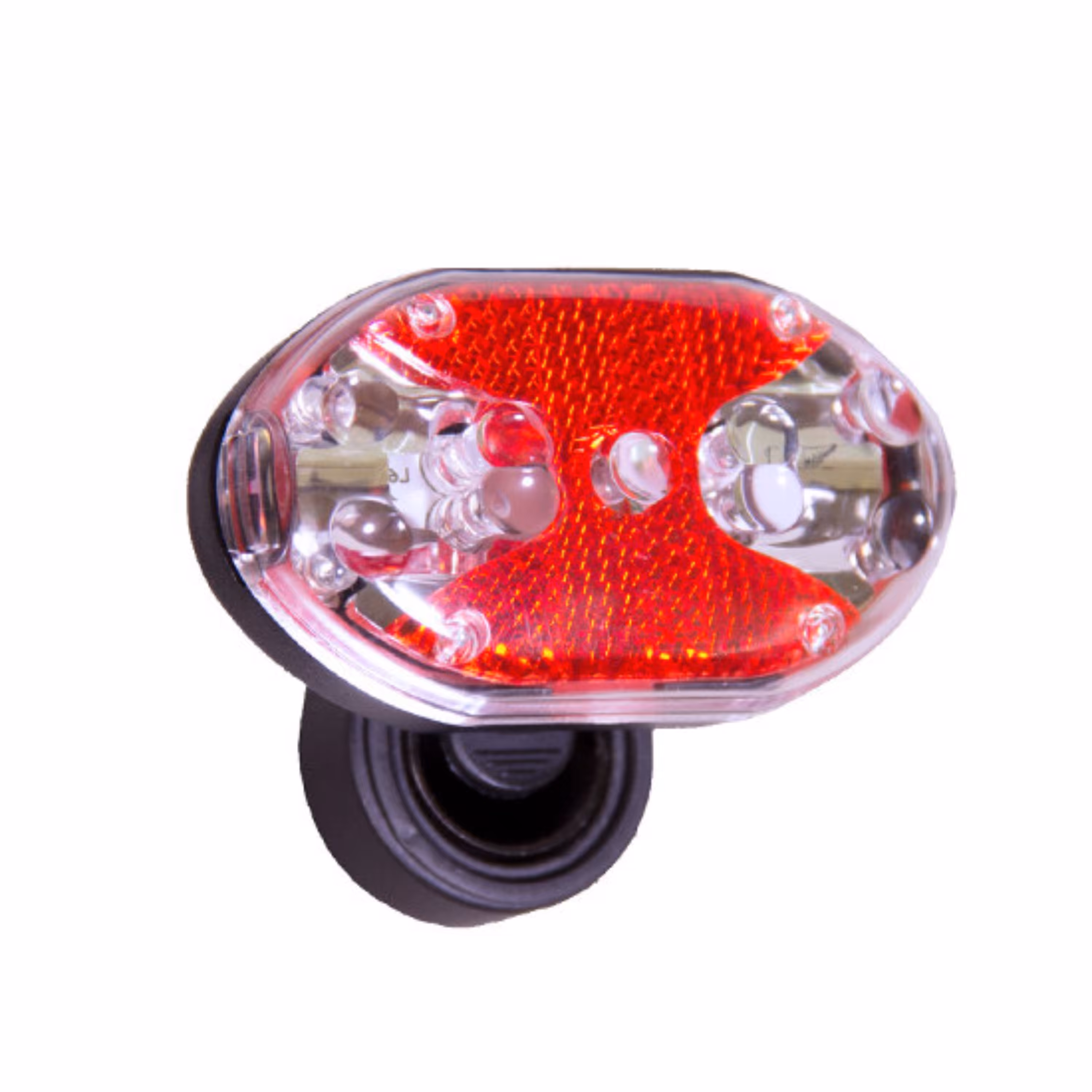 چراغ عقب دوچرخه استپ عقب برند اوکی به همراه باتری چند حالته اسان بازشو