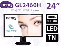 مانیتور بنکیو Benq GL2460HM سایز 24 اینچ LED FHD TN HDMI Speaker 2ms