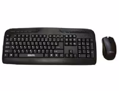 کیبورد و ماوس بی سیم سادیتا مدل SKM-1554WL با حروف فارسی