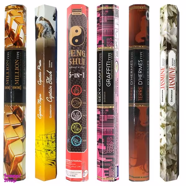 عود دارشان مدل ترکیبی کد Mix650 مجموعه 6 عددی