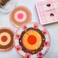 رژ گونه طرح دونات