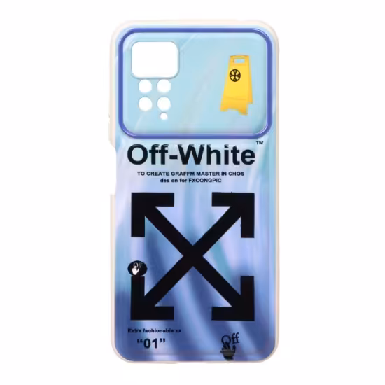 قاب گوشی لنز برجسته طرح دار برای Xiaomi Redmi Note 12 Pro 4G / Redmi Note 11 Pro - کد 21