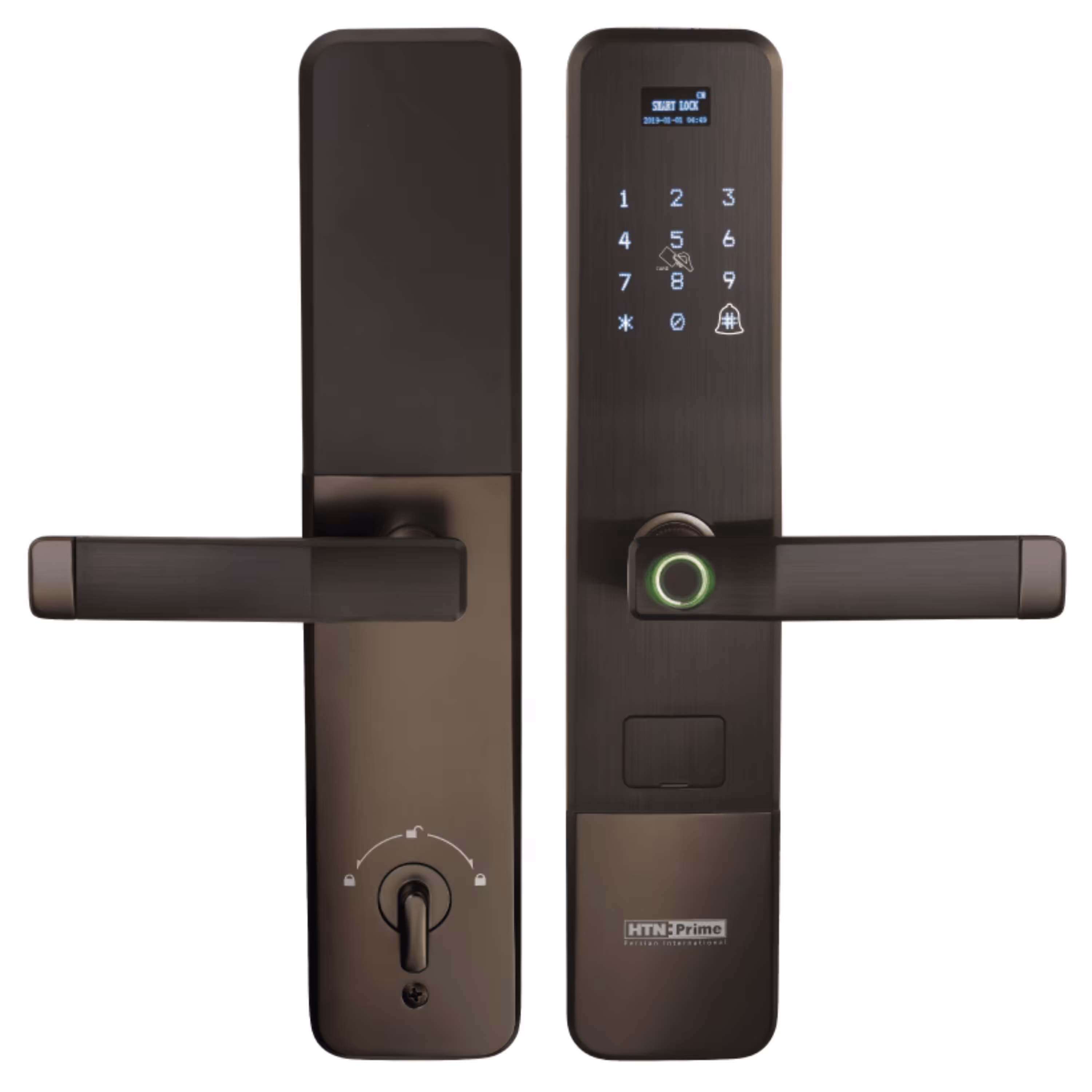 دستگیره دیجیتال(هوشمند) درب اچ تی ان(HTN) مدل space