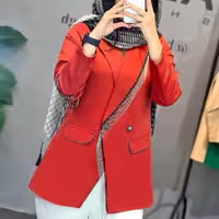 کت مزونی درتا زنجیره دار مهگل
