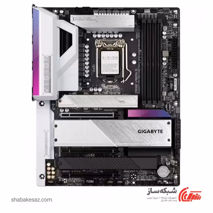قیمت و خرید مادربرد گیگابایت GIGABYTE Z590 VISION G - شبکه ساز