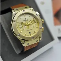 ساعت مچی مردانه 3 موتور فعال کرنوگراف هابلوت Hublot