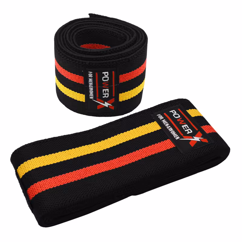 زانوبند ورزشی پاور طول 170 سانتی متر مدل Flash-402L920 بسته دو عددی