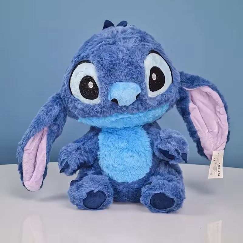 عروسک پولیشی استیچ آبی سایز متوسط کد 3288276