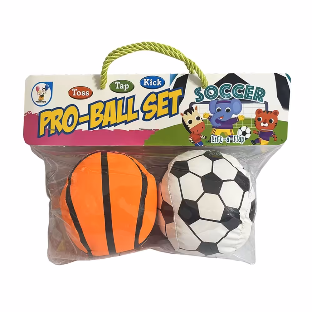 توپ بازی سوکر Soccer مجموعه 2 عددی