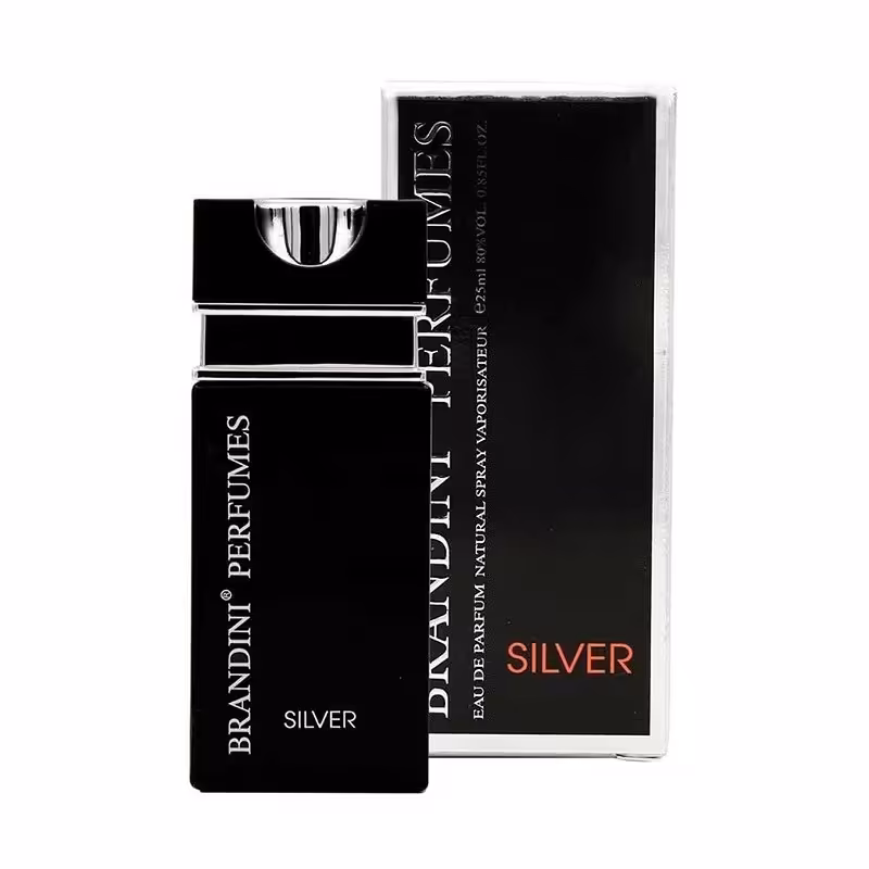 ادو پرفیوم مردانه برندینی مدل silver حجم 25mL
