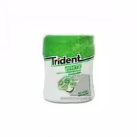 آدامس نعنا سبز ( بدون شکر ) وایت تریدنت – trident