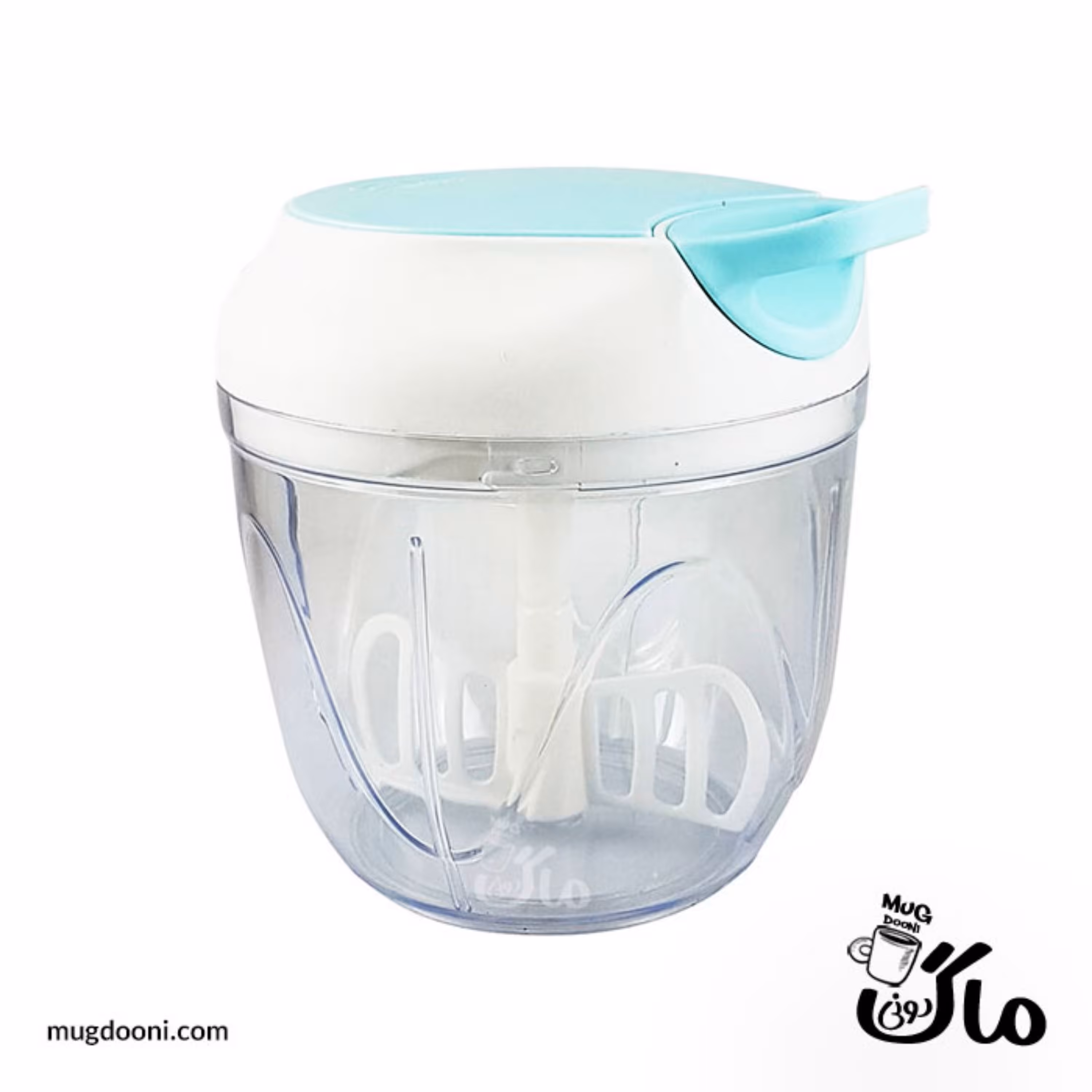 خرد کن دستی همه کاره یونیک مدل UN-3095 آبی فیروزه ای درجه یک