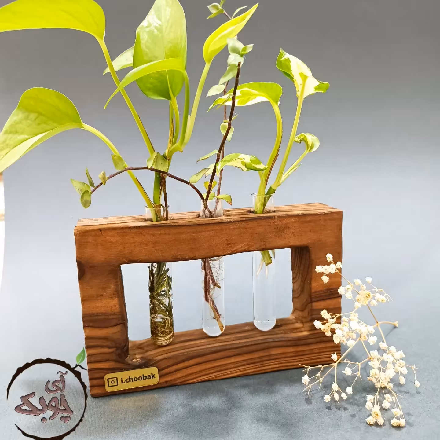 گلدان لوله ای