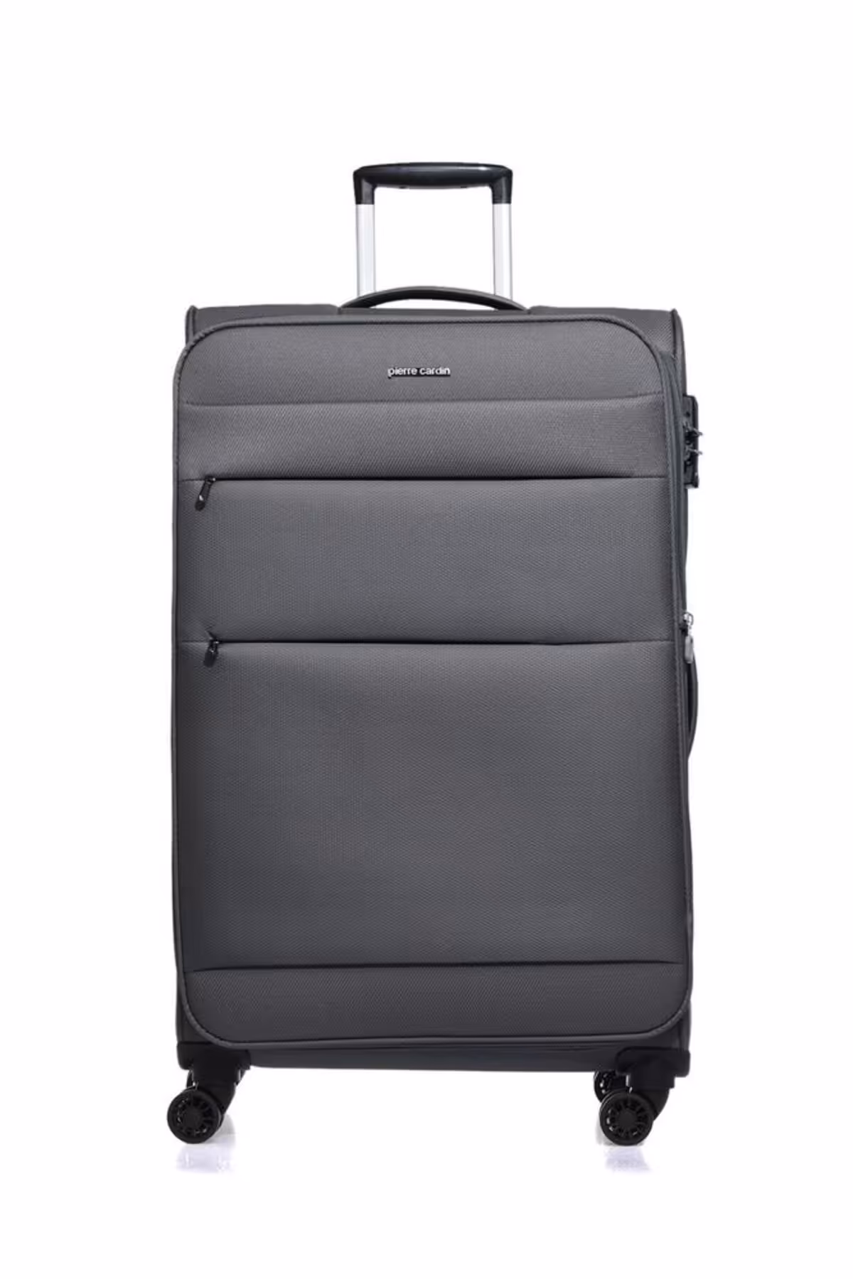 چمدان و ساک خاکستری مردانه زنانه 04PC4200 01 ANTracit یونیسکس اندازه بزرگ Bavul Pierre Cardin