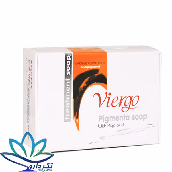 صابون پیگمنتا حاوی ماده موثره کوجیک اسید ویرگو 100 گرم