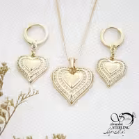 نیمست قلب ژوپینگ طرح آیینه ای کد 14003