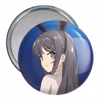 آینه جیبی خندالو مدل مای انیمه بانی گرل سنپای کد 16448