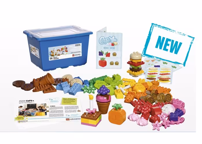 لگو آموزشی کافی شاپ دوپلو 45004 Café  Set with Storage