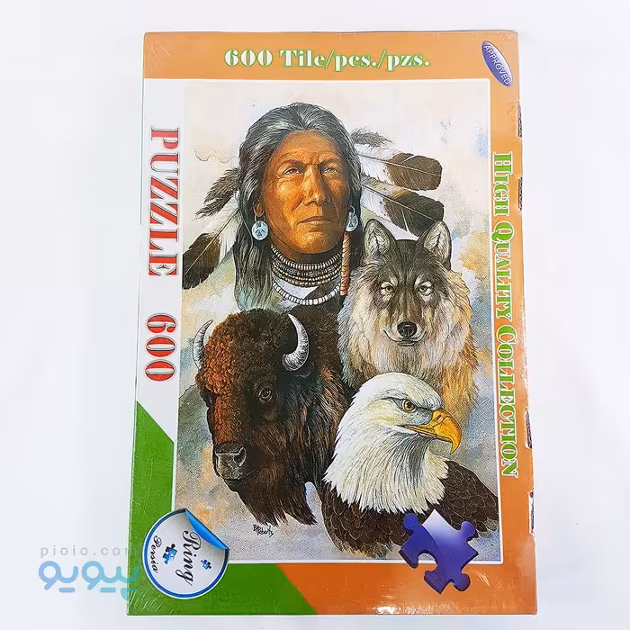 پازل 600 تیکه طرح سرخپوست