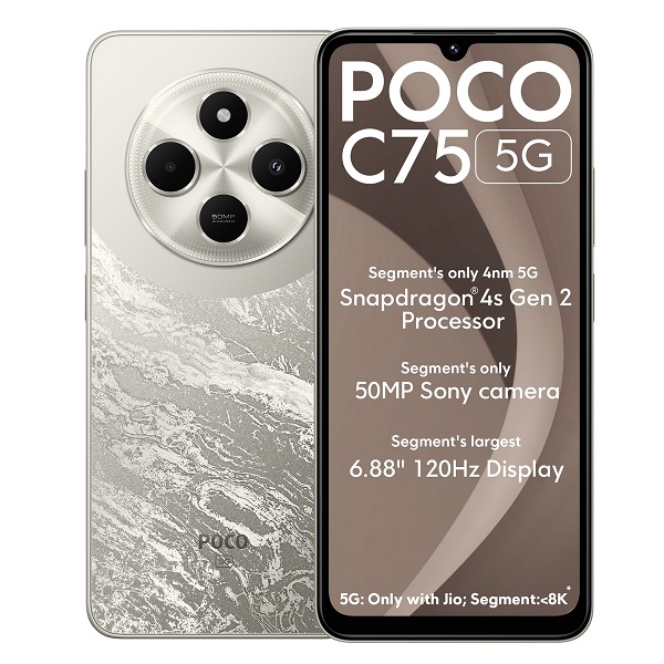 درب پشت شیائومی Xiaomi Poco C75 5G - دنافون