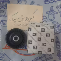 غلطک هرزگرد پایین بلبرینگ تسمه دینام سوراخ کوچک پژو 206 پژو 207 