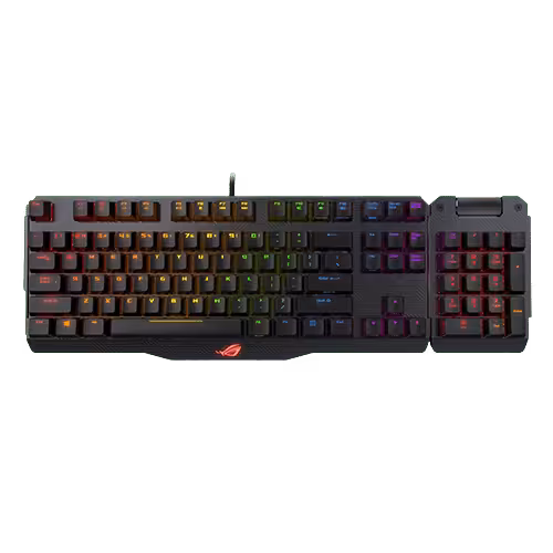 خرید کیبورد گیمینگ ایسوس Keyboard Gaming Asus CLAYMORE Full Mechanical RGB Cherry MX Switch با بهترین قیمت