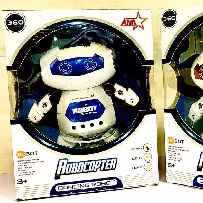 اسباب بازی ربات چرخان روبوکوپتر