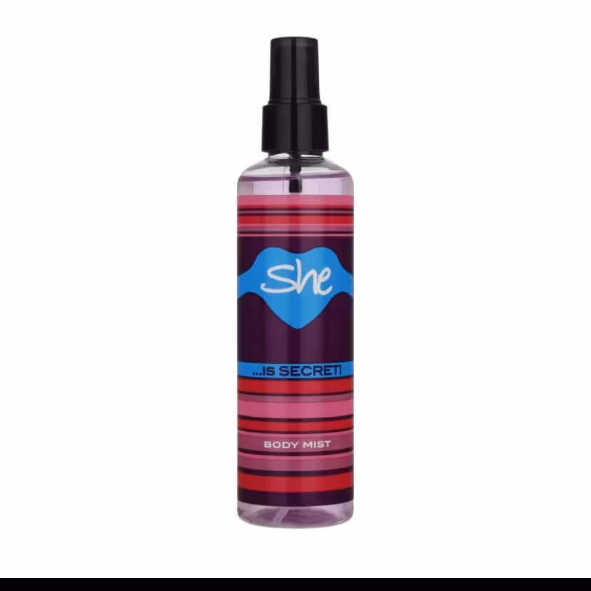 بادی اسپلش شی مدل SECRET حجم 220 میلی لیتر