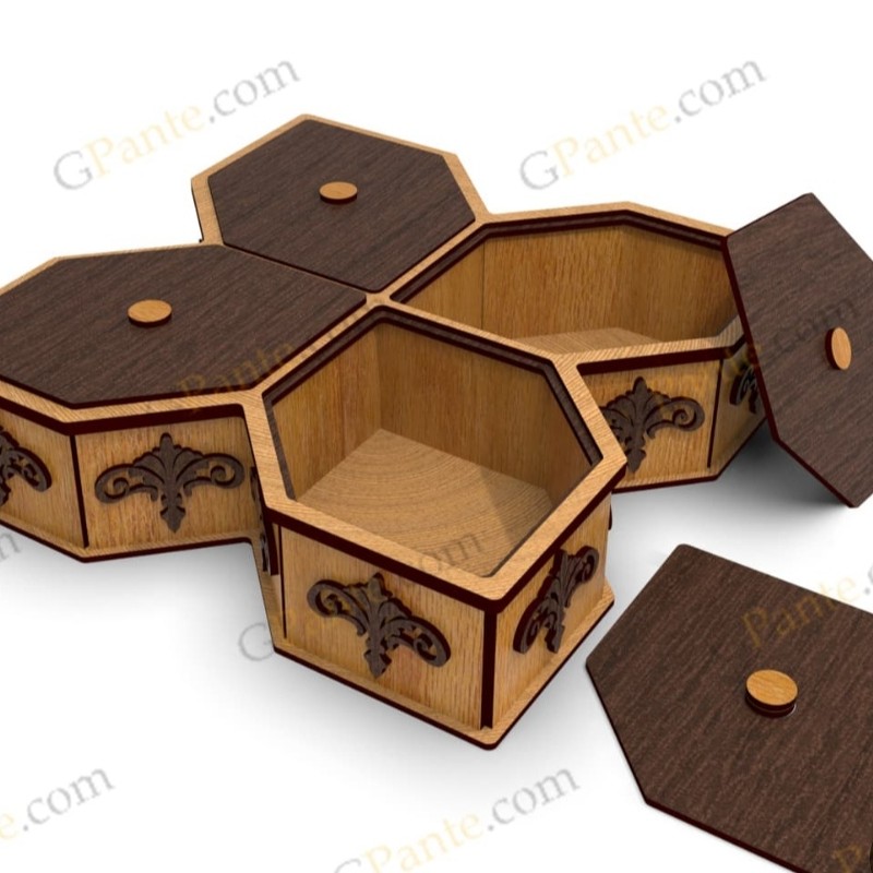 شکلات خوری چوبی