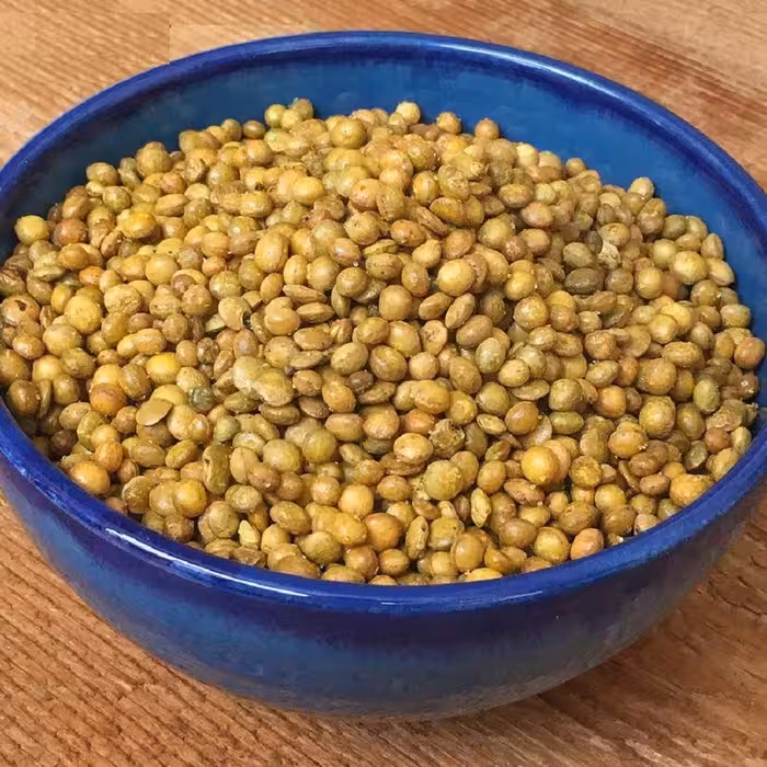 عدس برشته خوشمزه و ترد با کیفیت عالی