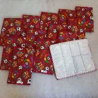  کیف لقمه بزرگ 100عددی سه لایه25در15 سانت.کیف لقمه بزرگ