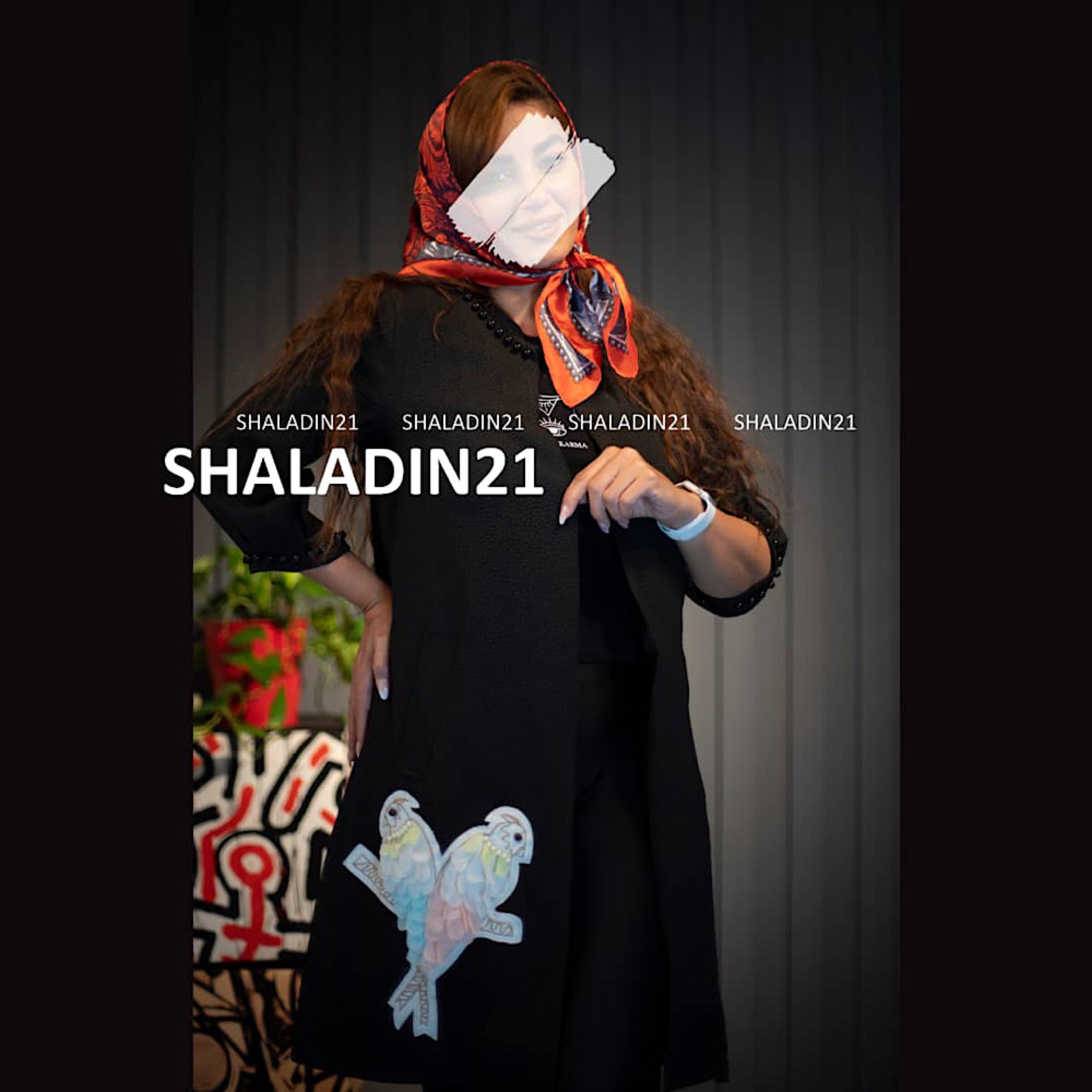 روسری مینی ساتن نخ ابریشم بسیار سبک و شیک
