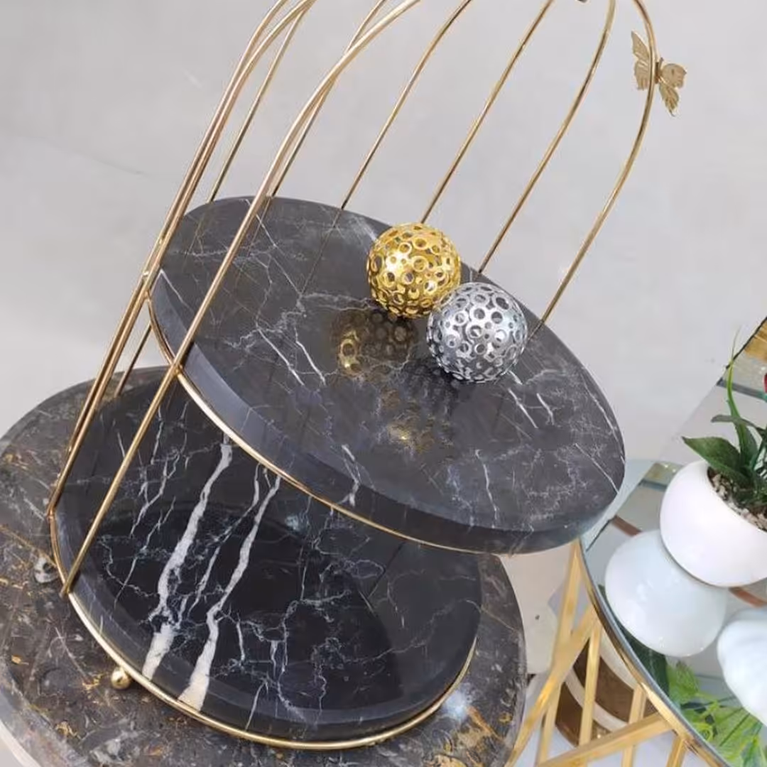 استند سرو طرح قفس دو طبقه طرح پروانه ای