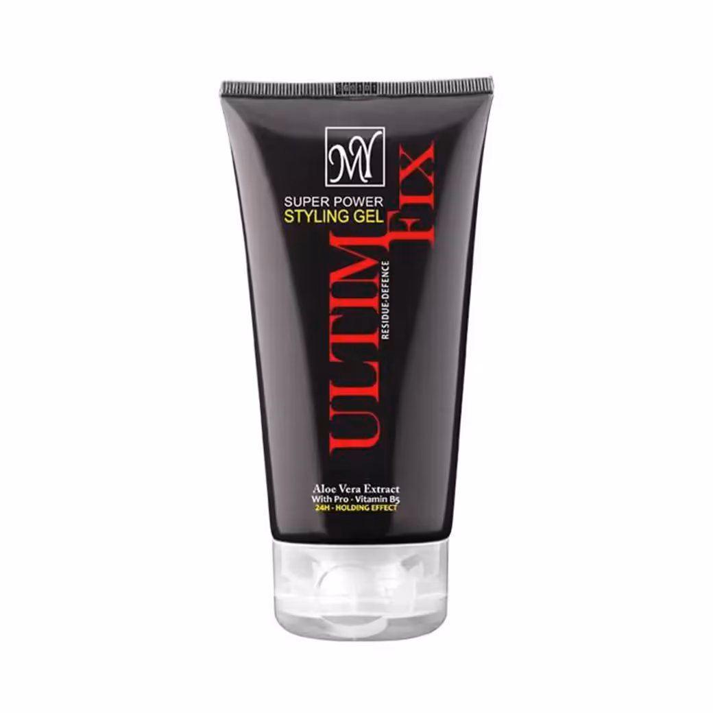 ژل مو مشکی مای مرطوب کننده بسیار قوی گیاهی مدل Ultim Fix حجم 150 میل