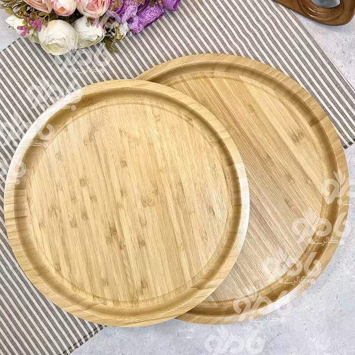 سینی بامبو گرد در 2سایز
